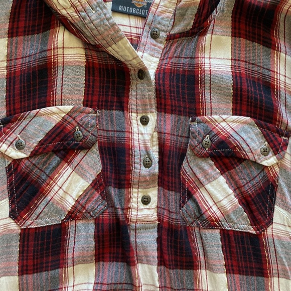 Harley-Davidson hooded long sleeve top - Picture 4 of 8